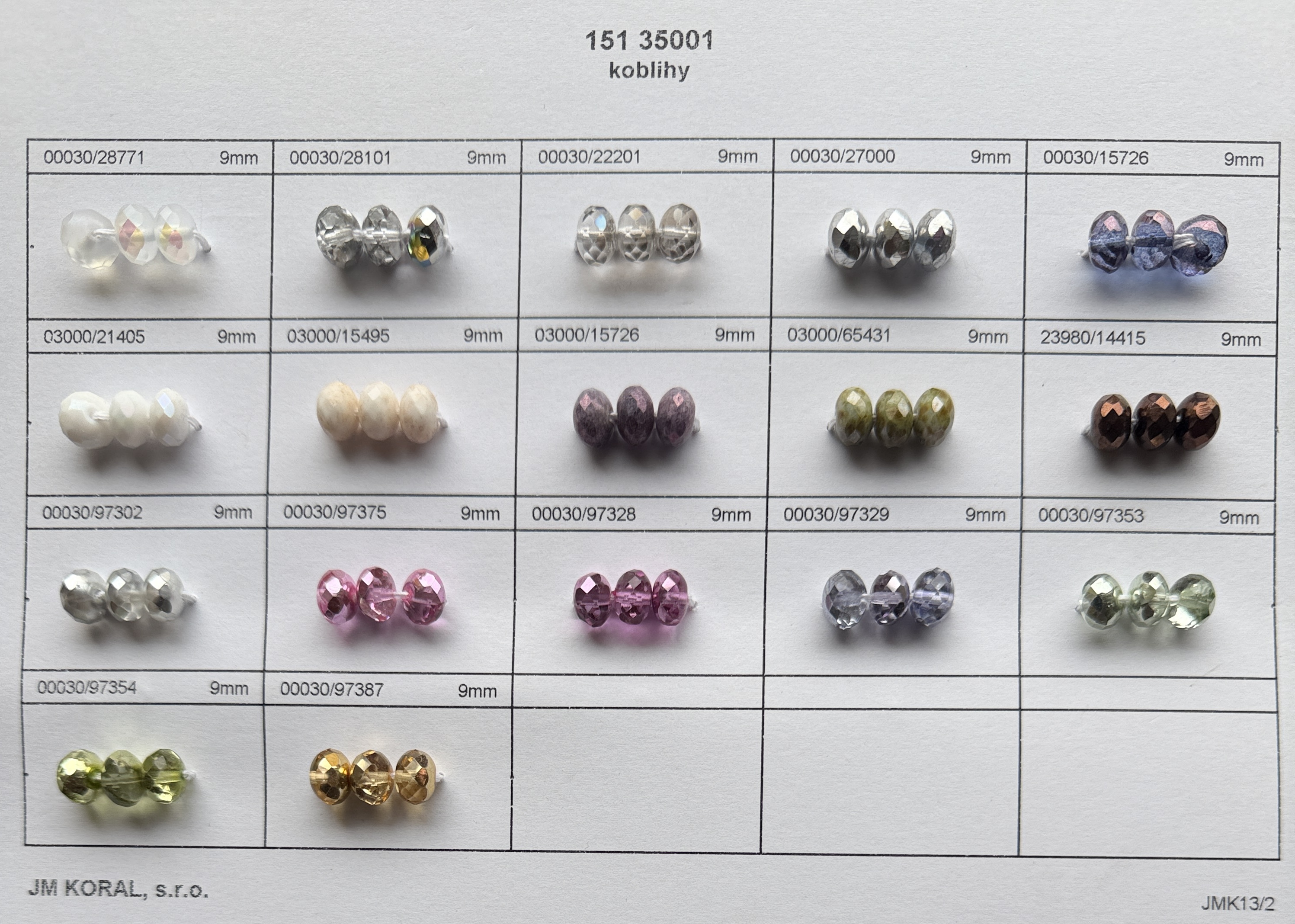 C-151 35001 9mm rondels coatings1